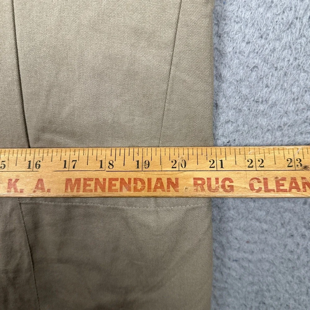 Banana Republic Blazer Men L Mill Valley Tan Safari Italian Cotton Vintage EUC